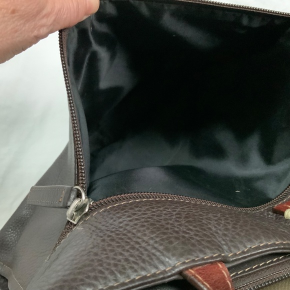 Derek Alexander Brown Leather Shoulder Bag - Picture 9 of 10